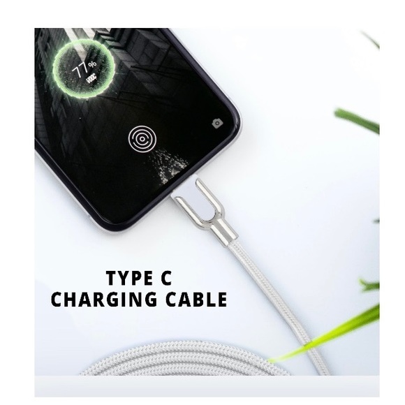 Type C Smart Chip Fast Charger Silver NWT - Picture 3 of 14